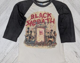 Vintage 80s BLACK SABBATH Mob Rules 1981 Concert Tour T Shirt - Etsy