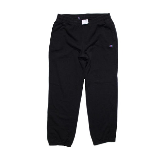 Champion sweats black sale