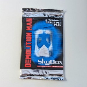 Lot de 5 cartes à collectionner Demolition Man Movie - SkyBox 1993