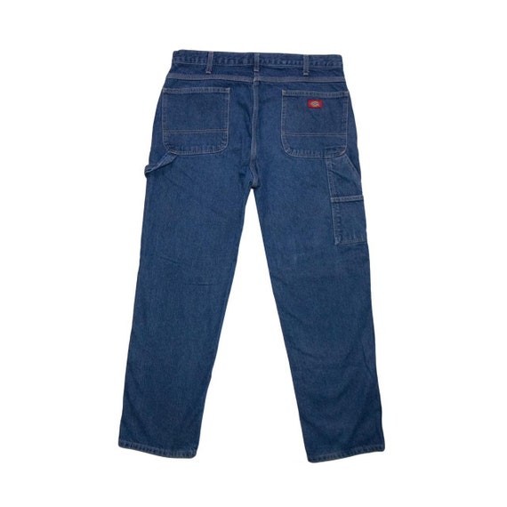 Baggy Darkwash Dickies Denim Carpenter 