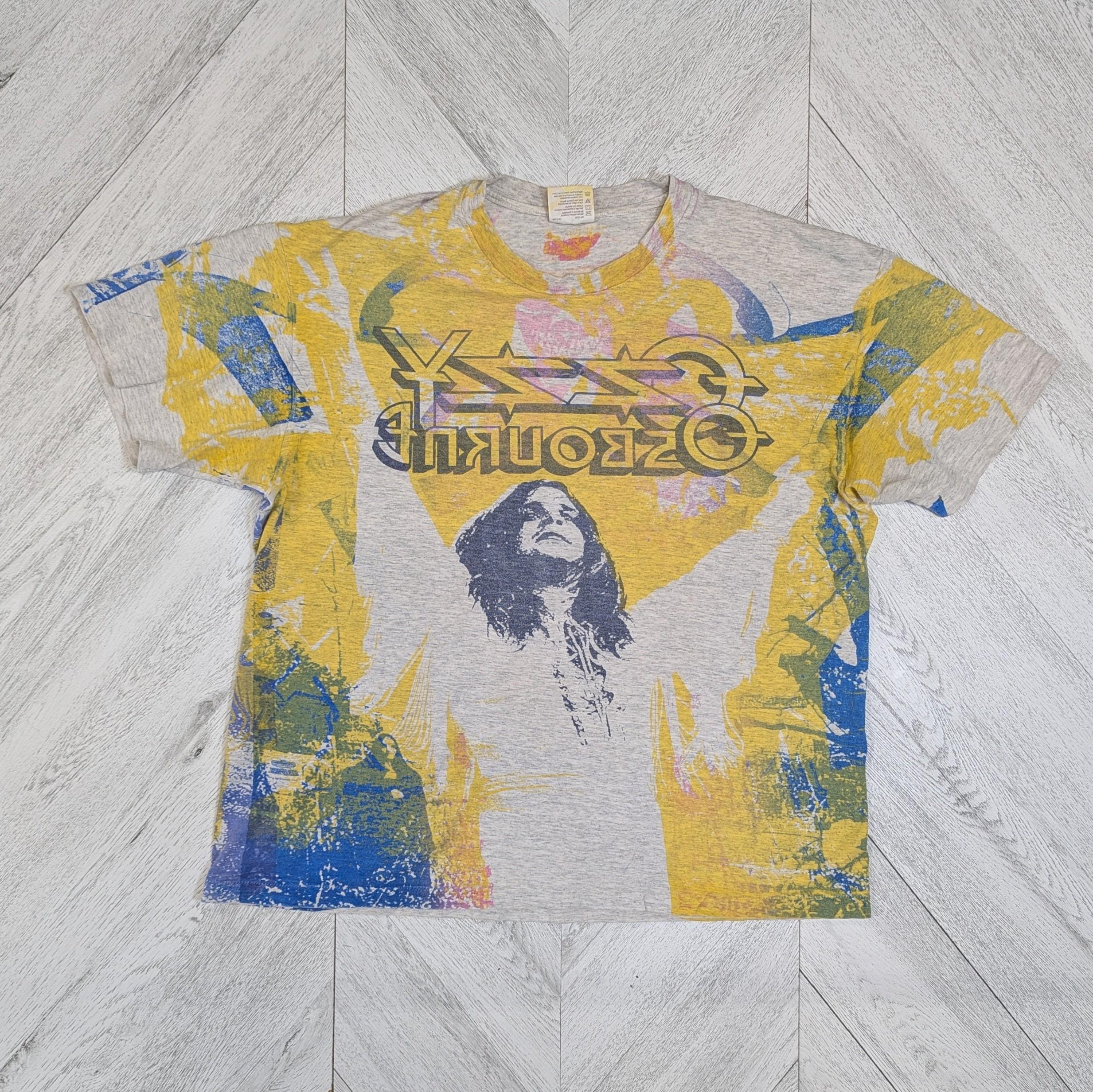 Rare Vintage 1991 Ozzy Osbourne Dairy of a Madman Tour Concert Tee