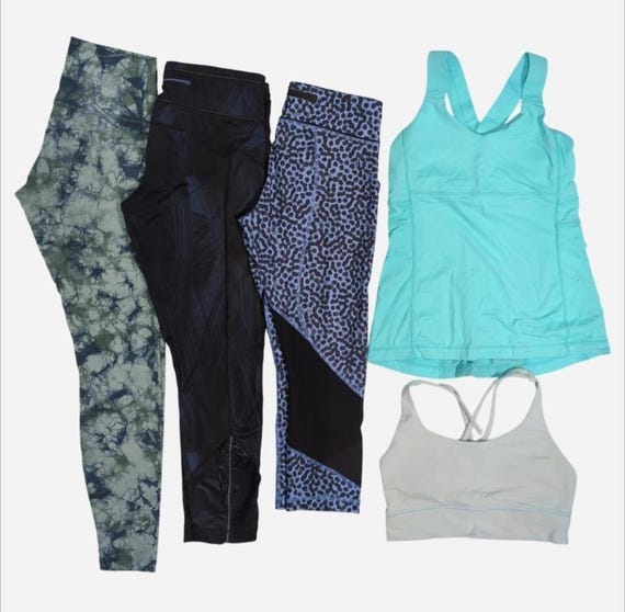 5 piece Lululemon Bundle Size 8 Three leggings di… - image 2