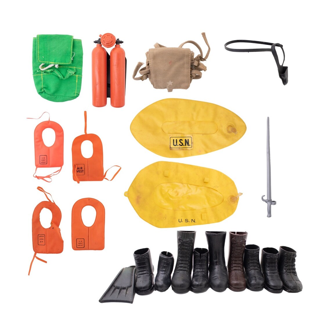 Vintage 1960S Gi Joe Set Of 2 In Box With Accessories Etsy