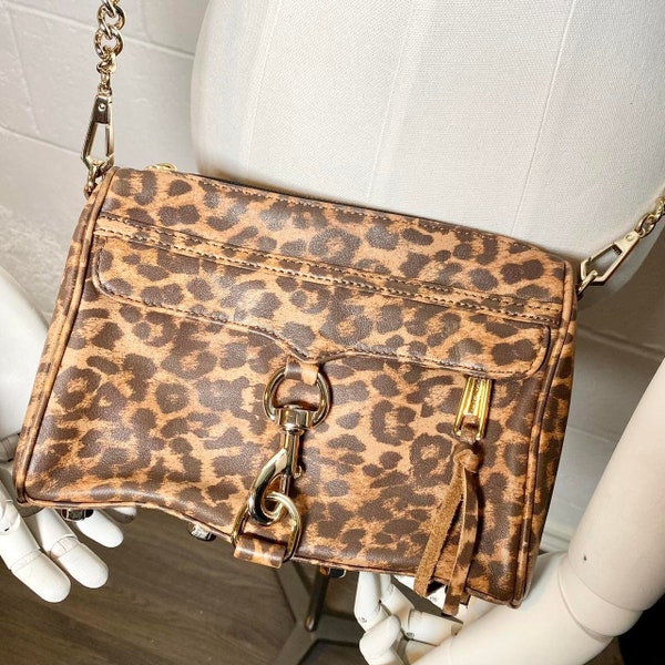 Rebecca Minkoff Leopard Print Crossbody Bag