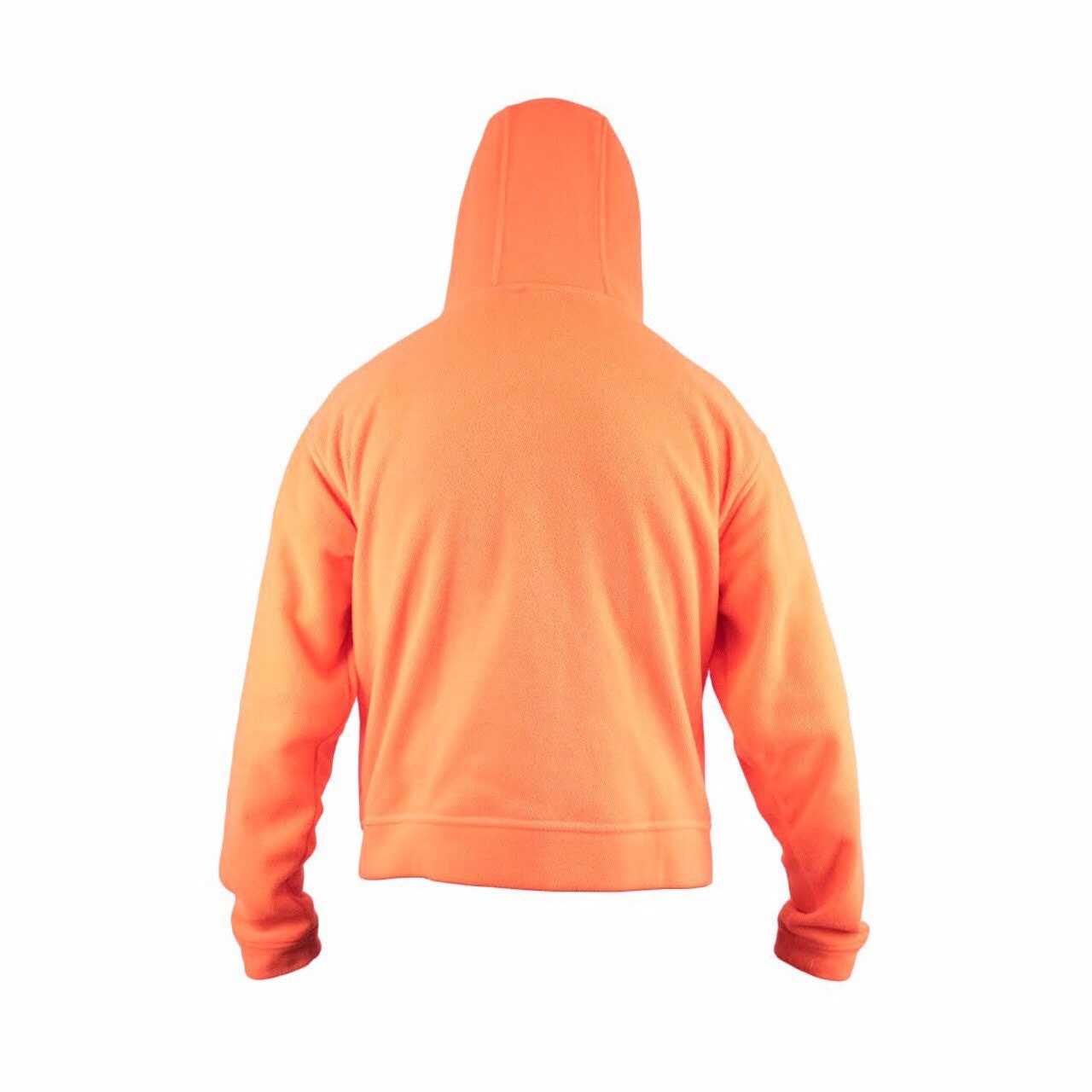 Vintage Neon Orange Zip Up Fleece | Etsy