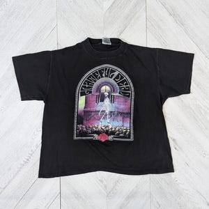 Vintage 1990 Grateful Dead GDM Concert Tee with 2 Sided Print Size XL