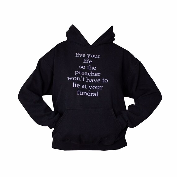 black emo hoodie