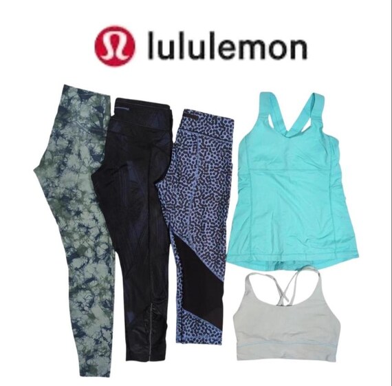 5 piece Lululemon Bundle Size 8 Three leggings di… - image 1
