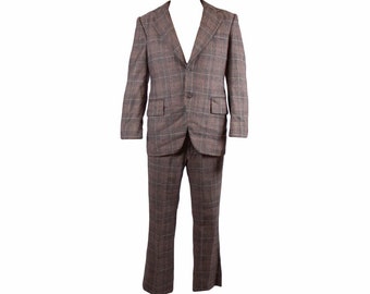 Vintage 1970’S Tartan Suit