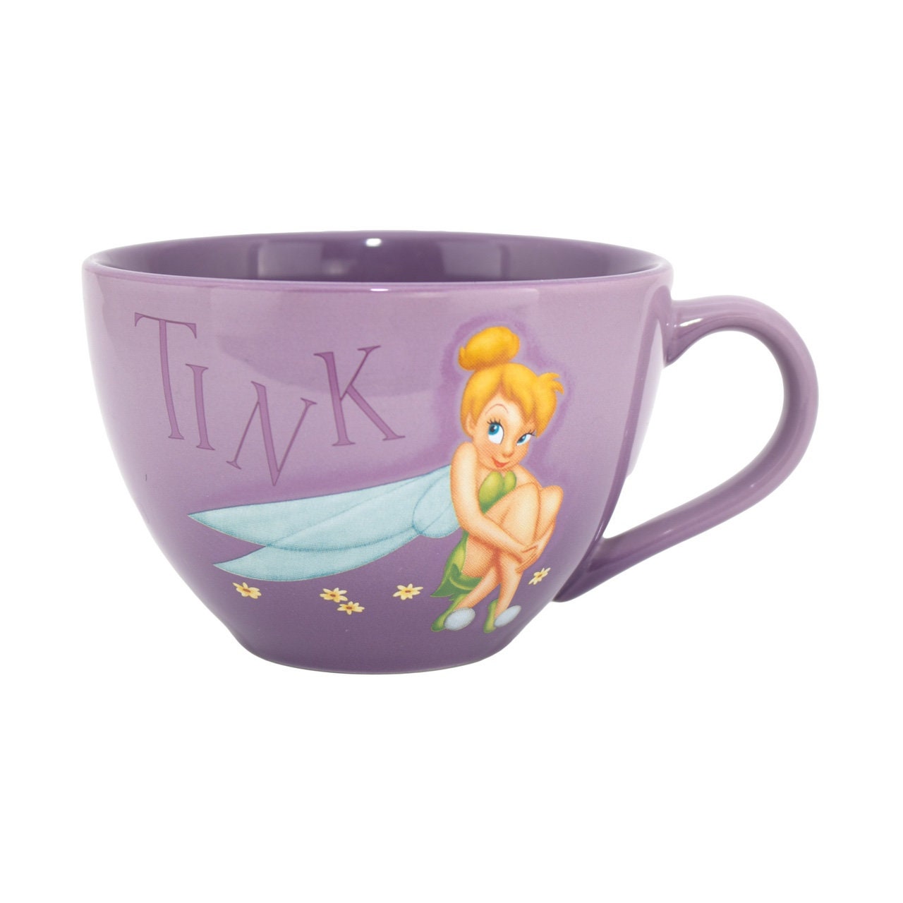 Vintage Purple Tinkerbell Coffee Mug Disney Etsy