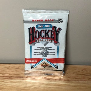 Lot de 5 cartes de hockey de la LNH pour Upper Deck 1991-92