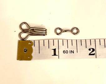 Size 6 Hook – Bar – Eye Silver or Black (also Known as “king Size 6 Hook – Bar – Eye Silver or Black (also Known as “king