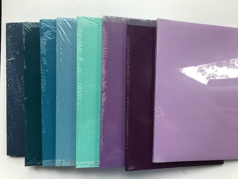 Bazzill Basics Cardstock Dotted Swiss Textured Solid core Etsy