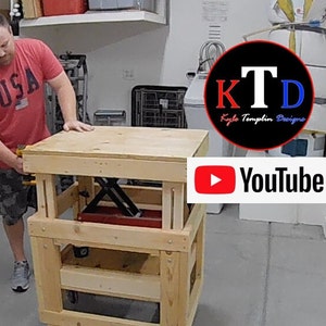 Adjustable Height Workbench Plans