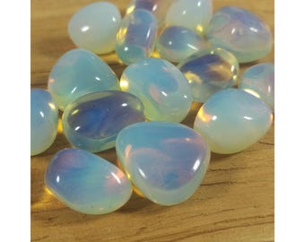 OPALITE STONE Tumbled Crystal Chakra MINERALS Crystal Healing Zen A+