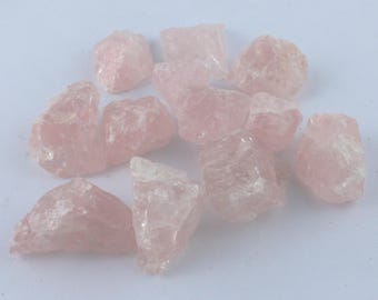 Rose Quartz Rough XL MINERALS Crystal Healing Chakra Crystals LOVE Heart