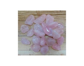 Rose Quartz Tumbled MID Size 1pc MINERALS Crystal Healing Stone Chakra Crystal A+