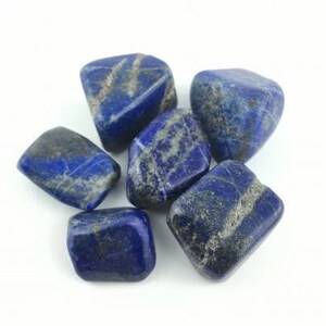 LAPIS LAZULI getrommelte Steinmineralien Kristall-Therapie Heilung