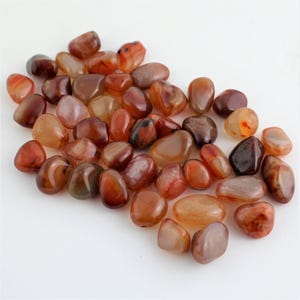 Rode CARNELIAN Trommelsteenchakra MINERALEN Kristal Edelsteen Kristalgenezing Reiki
