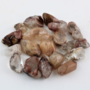 Rutilated Quartz Lodolite Tumbled Minerals Hard Stones High Quality Zen Chakra