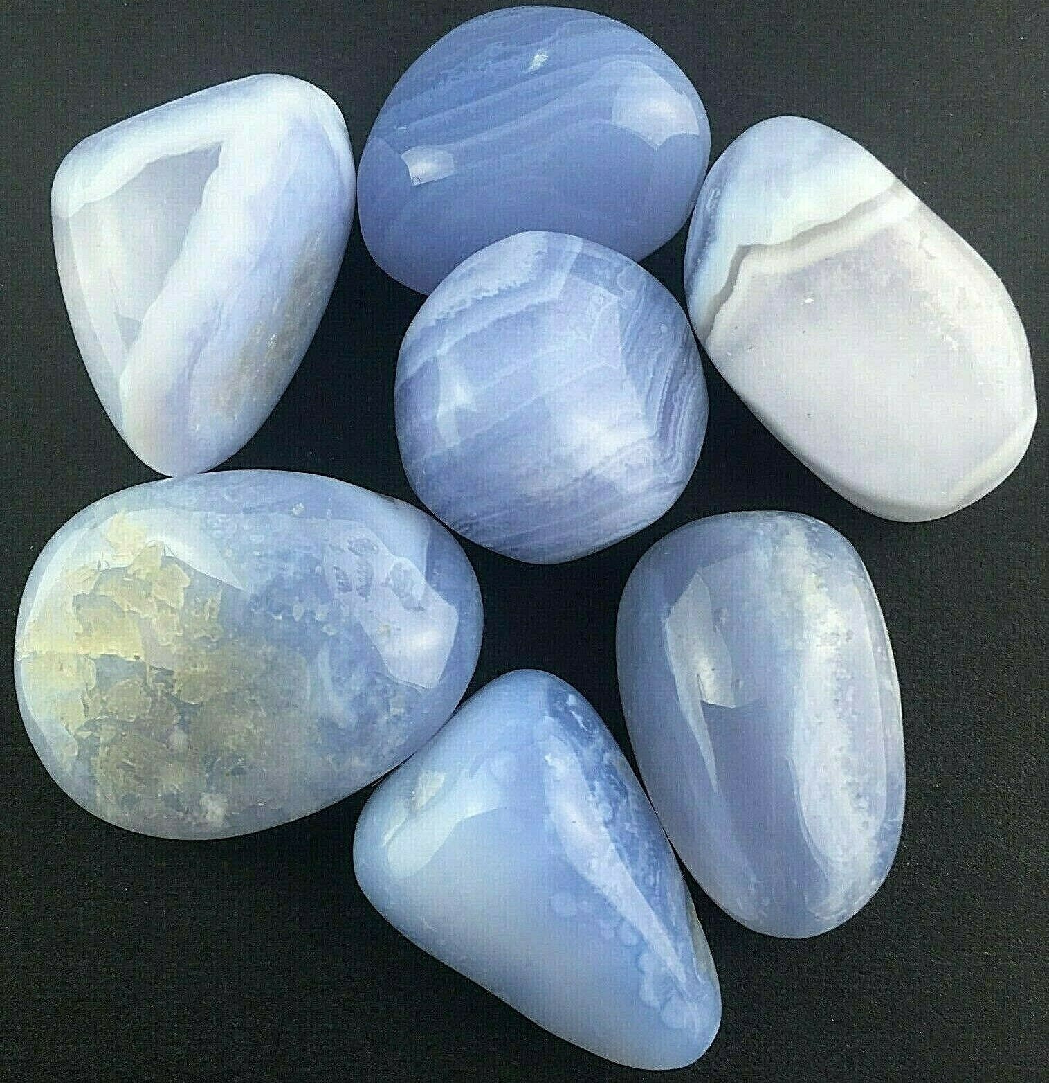 Chalcedony Tumbled Stone Quality A Crystal MINERALS - Finland