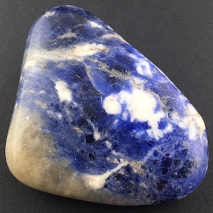 Sodalith JUMBO Trommelstein Selezionata Kristall Mineralien Kristallheilung Chakra