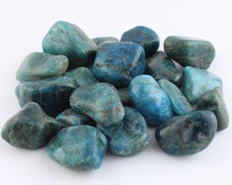 Tumbled APATITE Crystal Healing Tumble Stones MINERALS Chakra QUARTZ A+