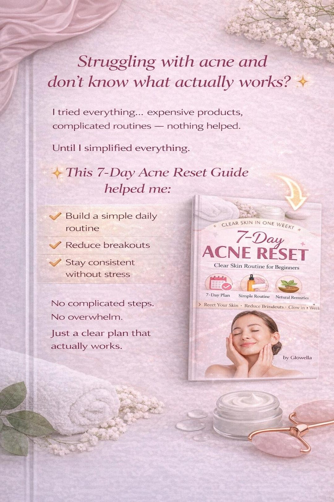 7-day Acne Reset Guide PDF | Clear Skin Routine for Beginners ...