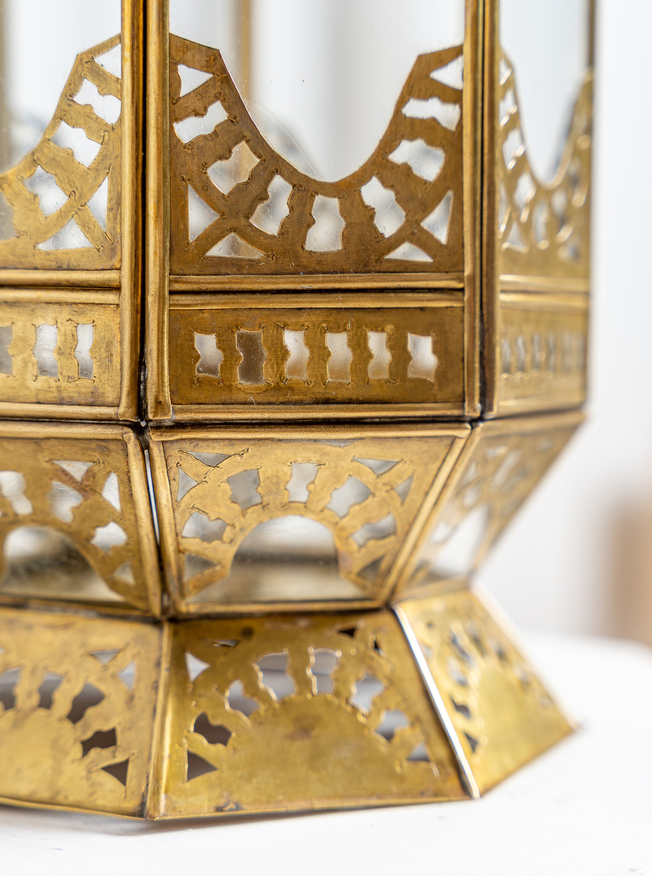 Gold moroccan sale lanterns