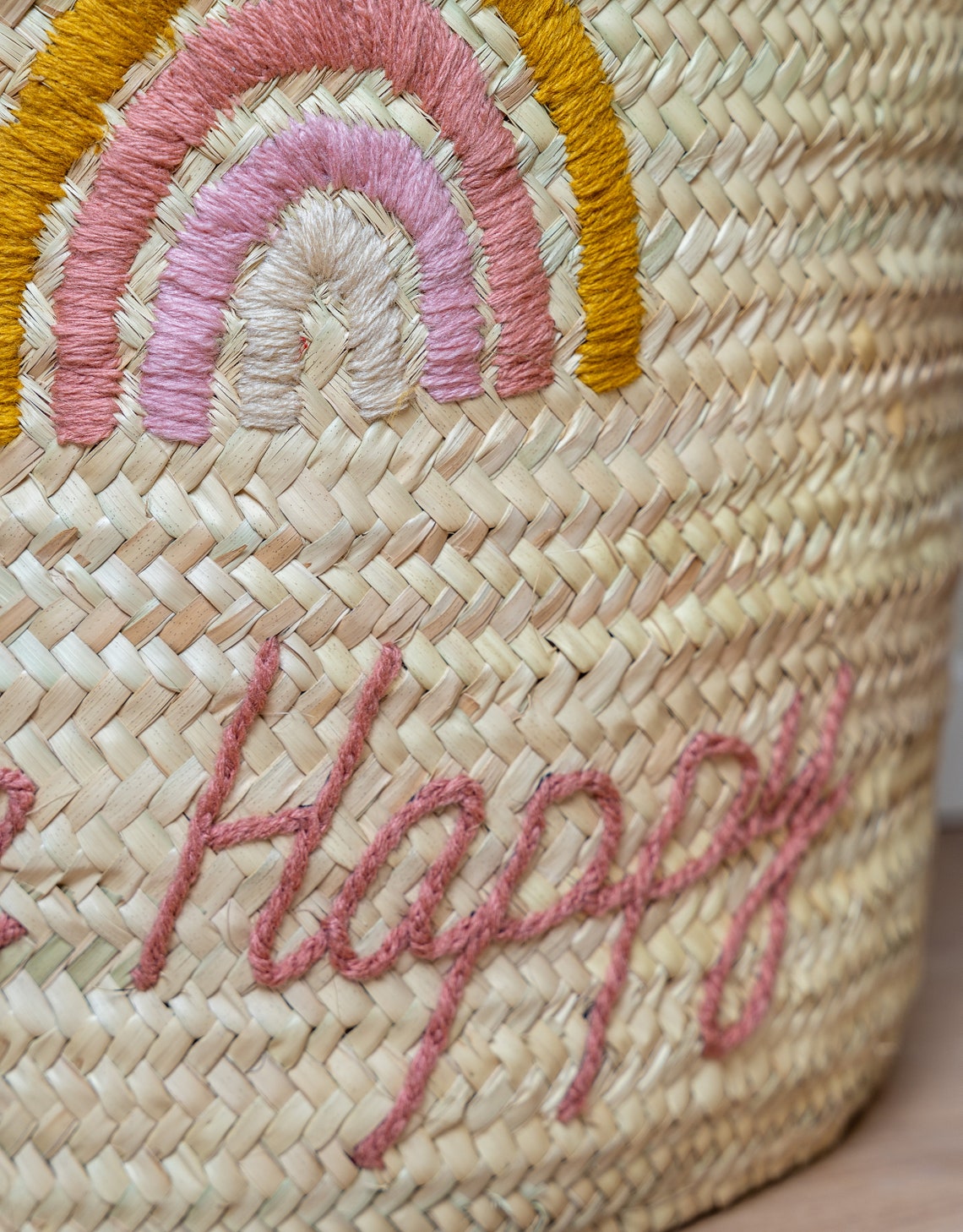 Rainbow Storage Basket Easter Basket Nursery Storage Etsy