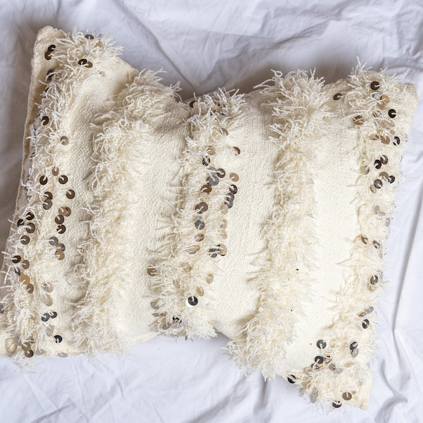 Handira Pillow | Moroccan Wedding Pillow, Moroccan Style Cushion Cover, Personalized Decorative Throw Pillow Cover | Moroccan Pillow Cover,