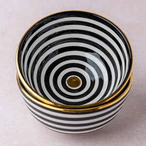 Moroccan Ceramic bowls set | pottery | Salad bowls | Pasta bowls | Tableware image 2