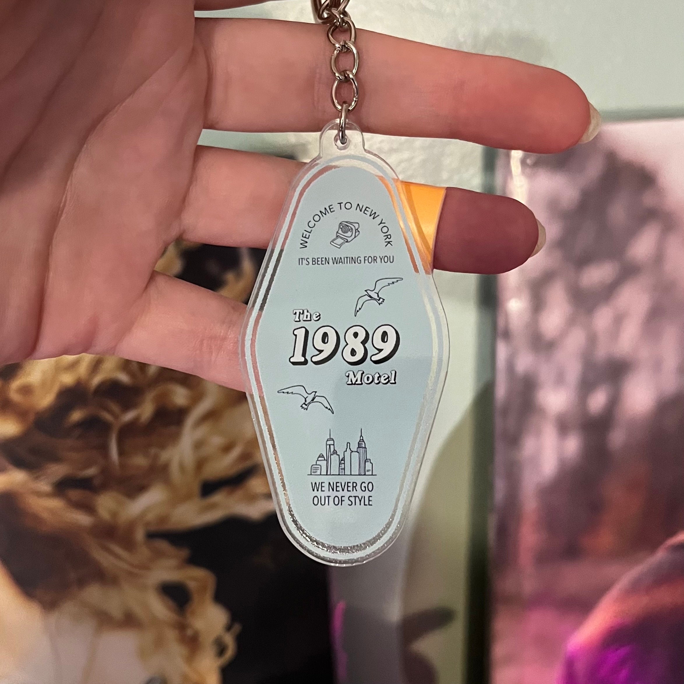 Taylor Swift 1989 Blank Space Motel Keychain – Eliza B's