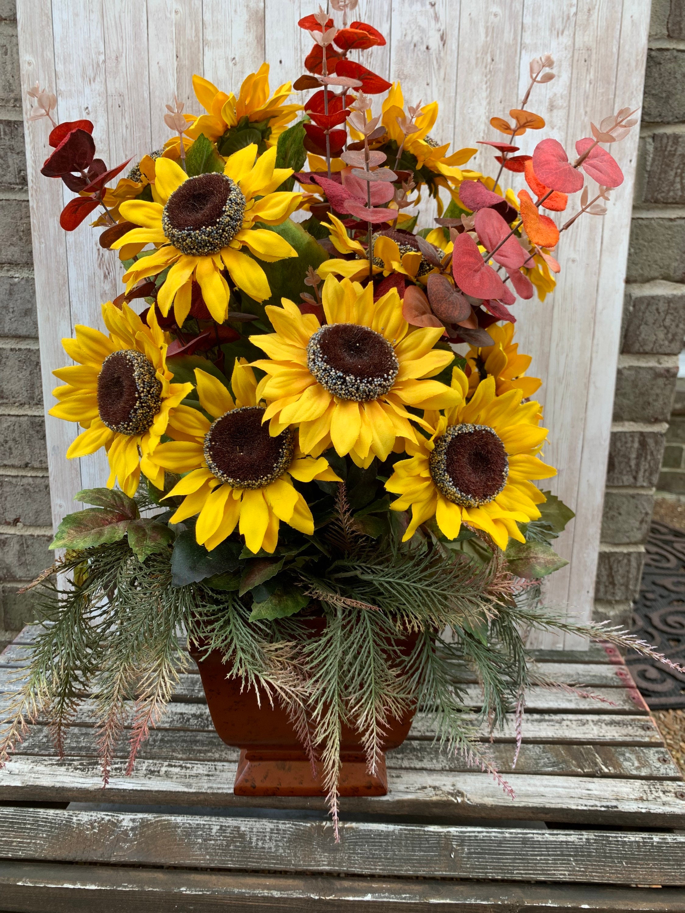 Sunflowers arrangements deals