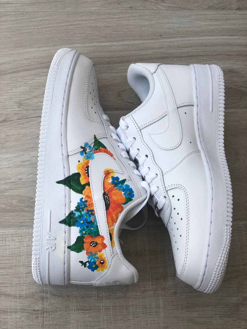 custom air force 1 floral