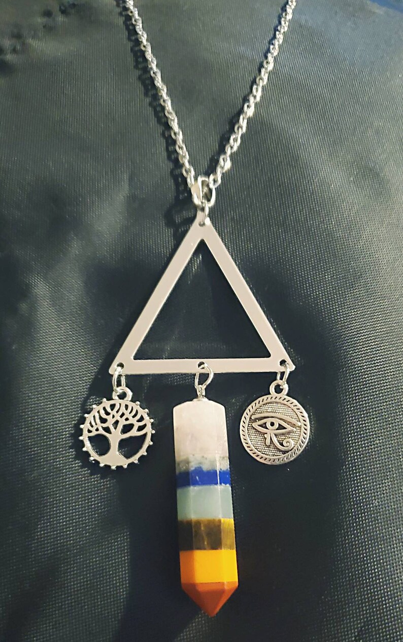 Triangle of Life Necklace