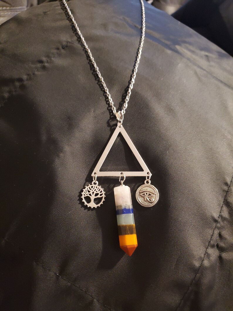 Triangle of Life Necklace