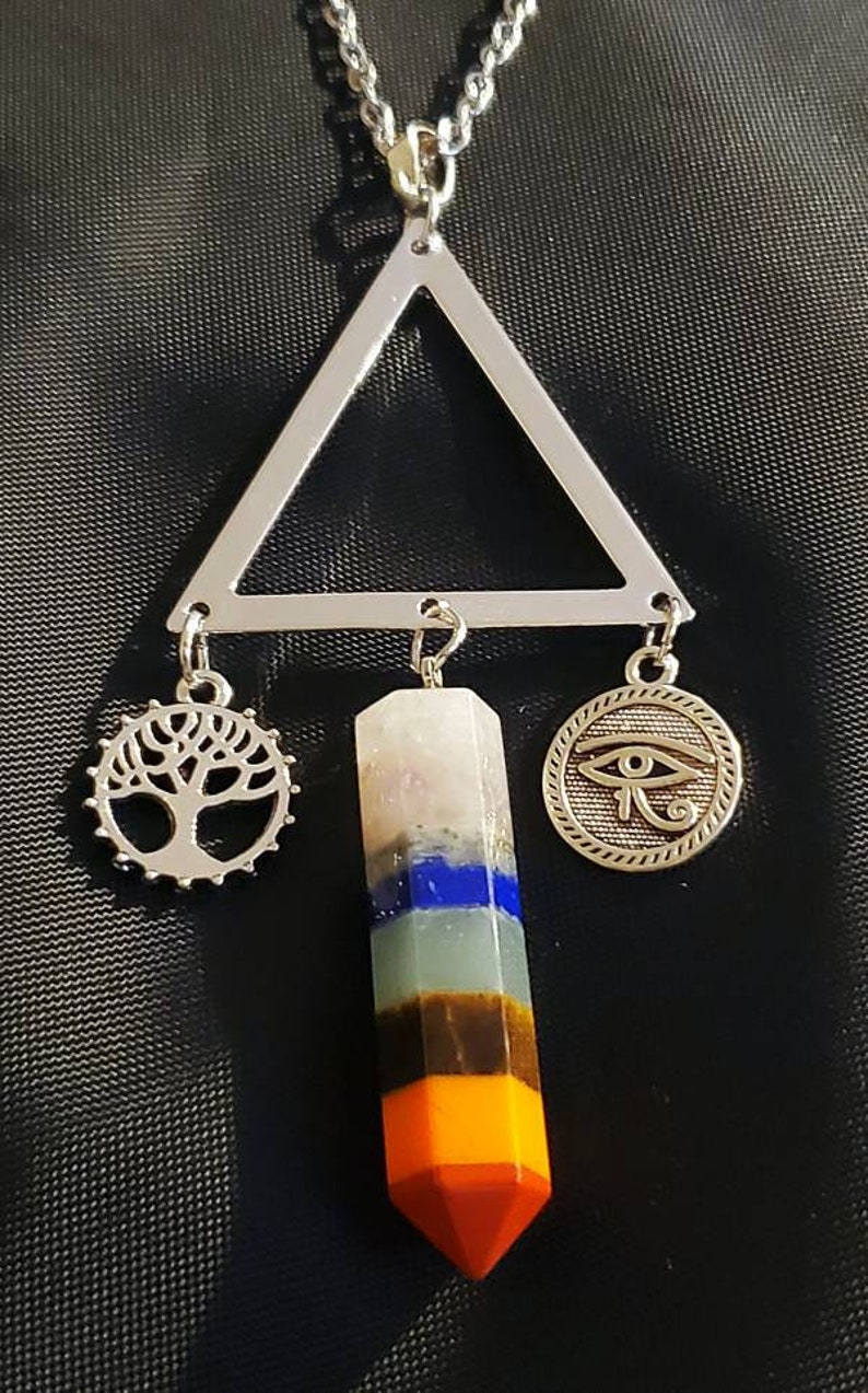 Triangle of Life Necklace
