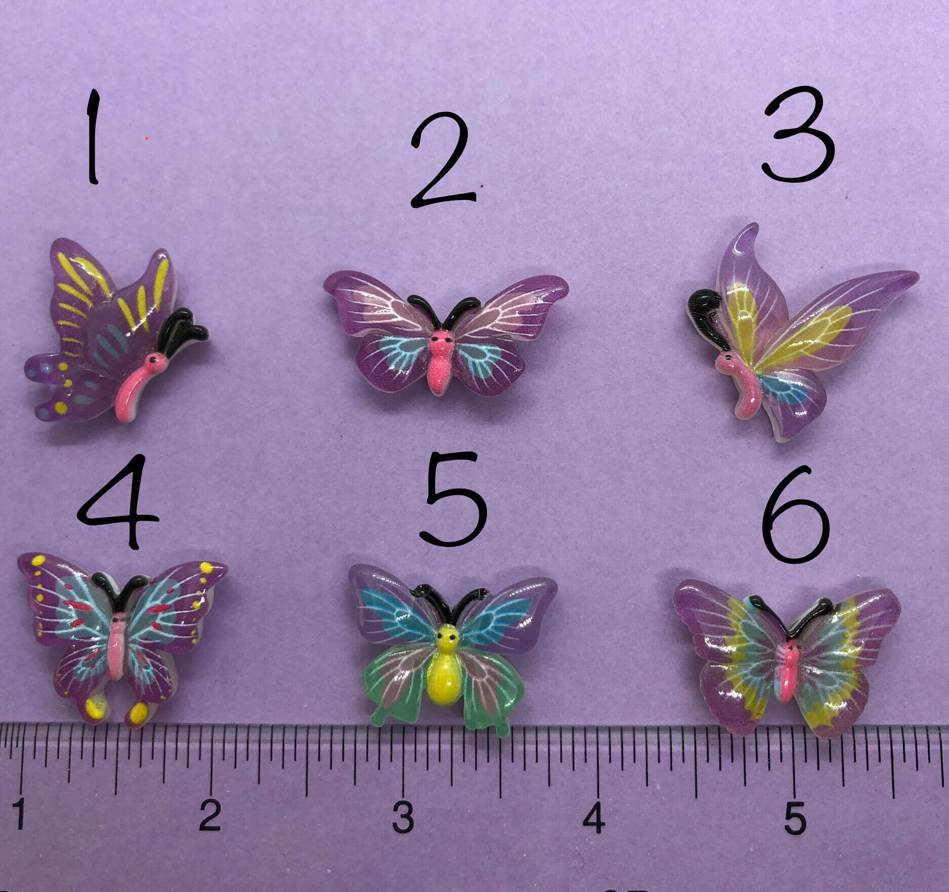 Diamond Painting Cover Minders Glow in the Dark Butterflies Etsy