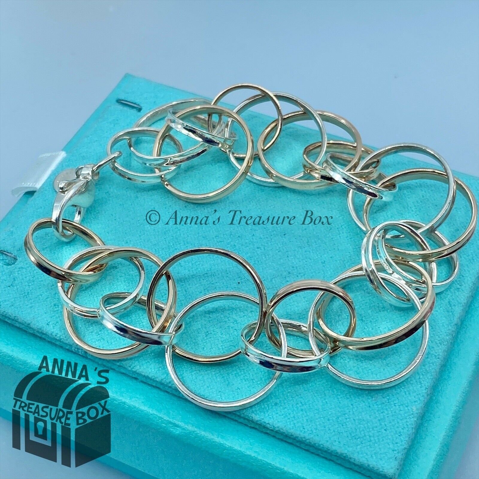 Tiffany&Co. 28672411 1837 COLLECTION SILVER 925×RUBED Tiffany & Co. 925 Silver & Rubedo 1837 Circles 6.5
