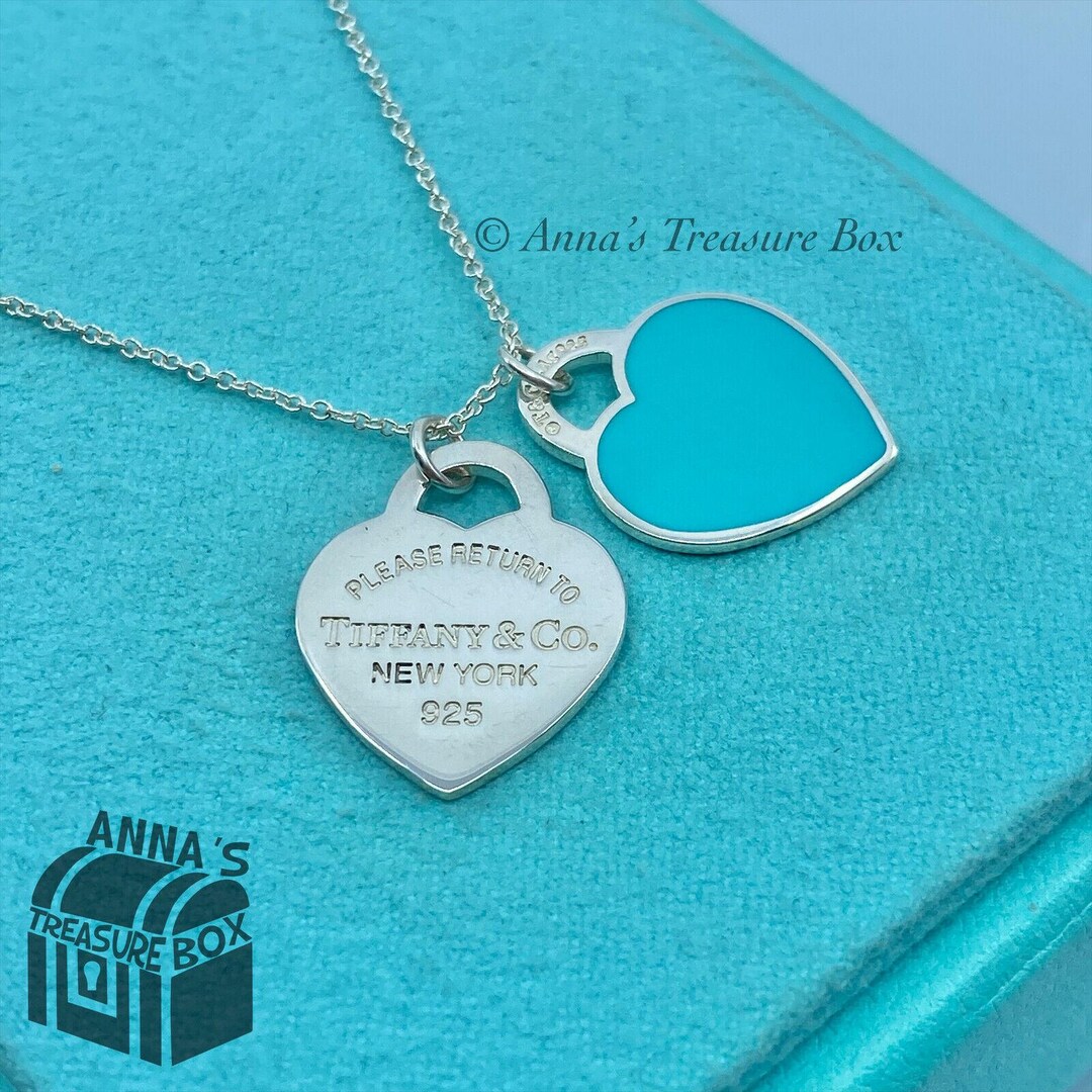 【Tiffany&Co】☆人気☆Tiffany Small Love Pendant Return to Tiffany® Tiffany Blue® Small Heart Tag Pendant in