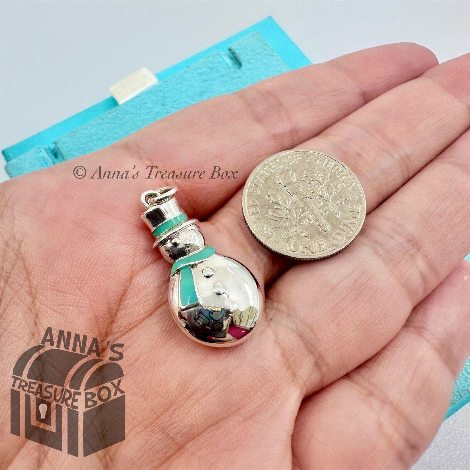Tiffany snowman charm outlet
