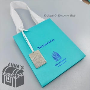 Tiffanys shopping bag charm - Etsy 日本