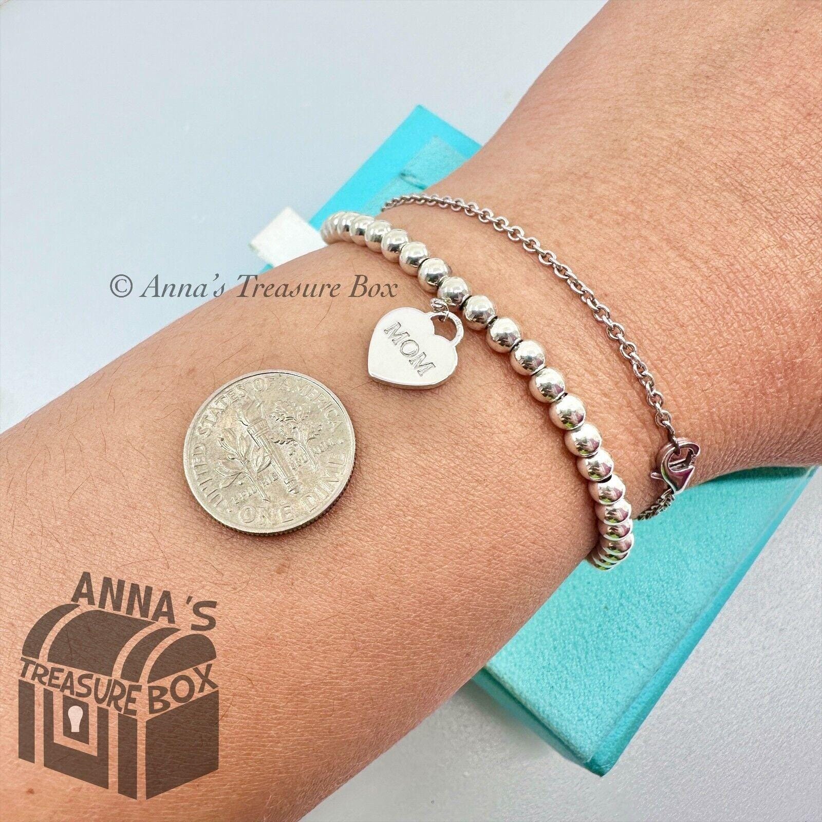 Tiffany bracelet mom hot sale