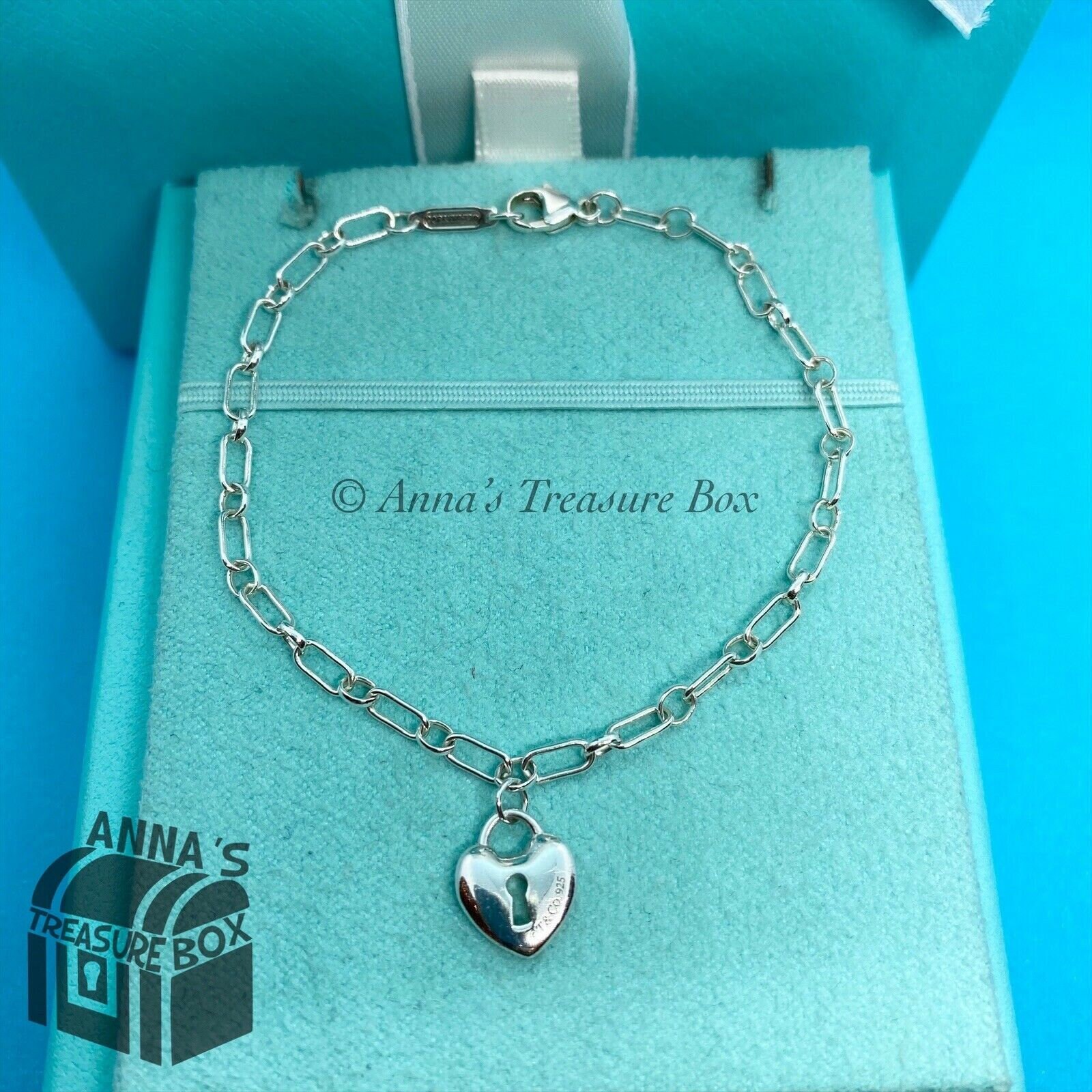 Tiffany bracelet locket Clearance