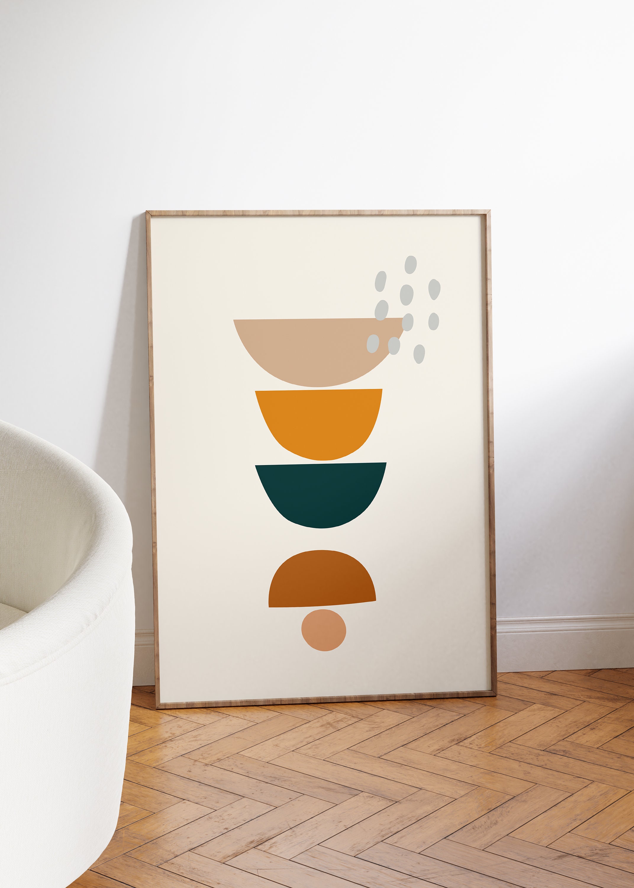 Printable Boho Abstract Wall Art Instant Download for Your Home - Etsy