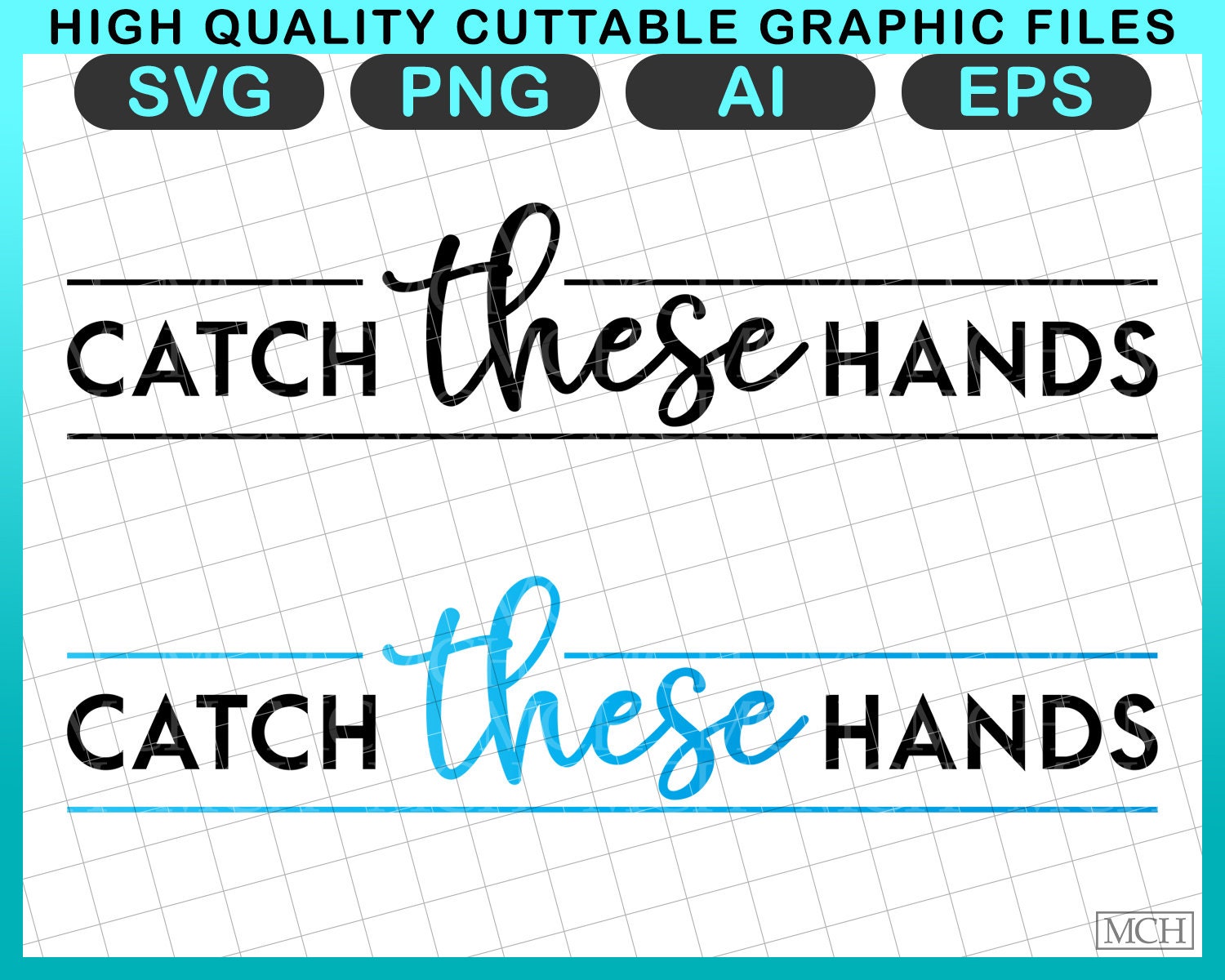 Catch These Hands SVG Funny Humor svg png vinyl htv cut file Etsy