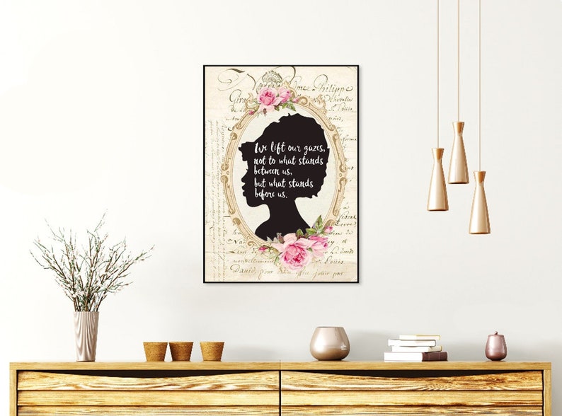 Amanda Gorman Saying,Inspirational Poster Amanda Gorman Poster For There Is Always Light,Inauguration Poem 2021 Feminist Wall Art LN