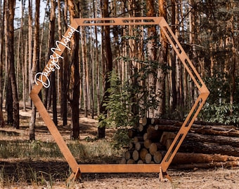 Customizable Wedding Altar, Ceremony Arch, Wooden Arch, Wedding Centerpiece, Backdrop Stand, Rustic Wedding Decor,Outdoor Decor