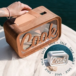 Hochzeitskartenbox mit Schlitz, Boho-Holzdekor für die Zeremonie, rustikaler Willkommenstisch, Geld- und Geschenkbox, Jungvermähltenpaar-Andenkenbox